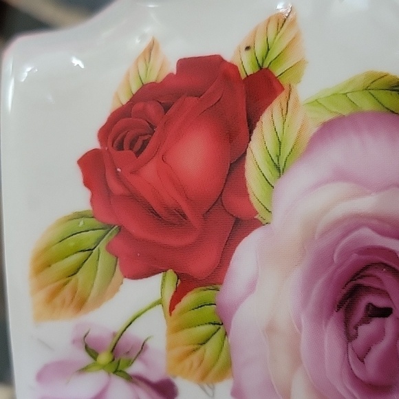 Alpine Cuisine Roses Favorite Teapot Porcelain White Replacement Collectible - Picture 16 of 16